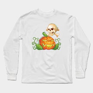 Halloween Pumpkin Long Sleeve T-Shirt